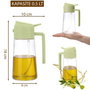 Aberto Design Juego de dosificadores de aceite de 2 piezas multicolor